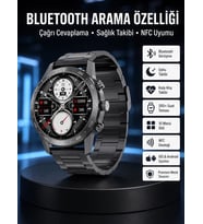 Çağrı Cevaplama Sesli Asistan Çoklu Dil Desteği 5.0 Bluetooth Akıllı Saat