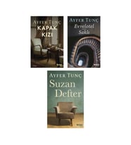 Kapak Kızı + Evvelotel - Saklı + Suzan Defter- 3 Kitap Set - Iş Bankası Özel Set Kapak Kızı Kitabı