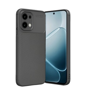 Oppo A6 Pro 4g Auto Focus Karbon Kapak - Gri