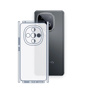 SChitec VIVO Y300(China) Uyumlu Fullbody Arka Kaplama Hidrojel Koruyucu Film