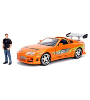Jada 1:24 Fast & Furious Brian's 1995 Toyota Supra Mk4 Figürlü Set