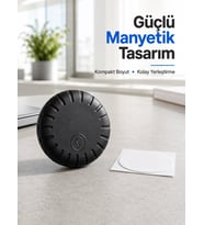 Kablosuz Akıllı Konum Takip Cihazı Android ve iPhone Uyumlu Mini GPS Bulucu