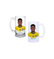 Ghostbastır Design Vini Jr. Kulplu Bira Bardağı Buzlu veya Şeffaf Seçenekli 0248