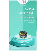 Vitnature Kavun Aromalı Dudak Bakım Kremi