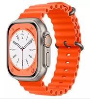 (Turuncu) GS8+ Watch 8 Ultra 49mm Türkçe Akıllı Saat