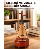 Ud Sembolü Müzik Kutusu Estetik Tasarım Melodi Destekli
