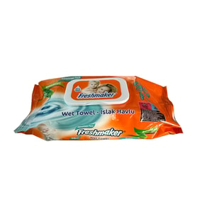 Freshmaker Islak Havlu Mendil - Alkolsüz - pH Dengelenmiş - Çiçeksi Kokular - 90 Adetlik 24 Paket