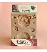 Smarta Silikon Kalıp Ayıcık - Teddy Bear SK1013016 