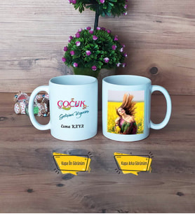 Çocuk Gelişim Uzmanı Kupa Bardak Beyaz Fotoğraflı Öğretmenler Günü Hediyesi