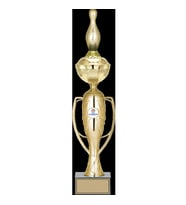 ODAK KUPA - Figürlü Kupalar - Bowling / Pin Figürlü Kupalar FG-071 B - 50 cm