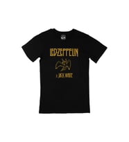 Led Zeppelin Jack White Siyah Tişört