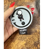 KABARTMA ASTRONOT ARMA DİKİŞ APLİKE 8X6 CM
