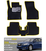 CHEVROLET CRUZE (2008-2014) Uyumlu EVA Paspas Tam Set–Araca Özel,Su Geçirmez,Kolay Montaj