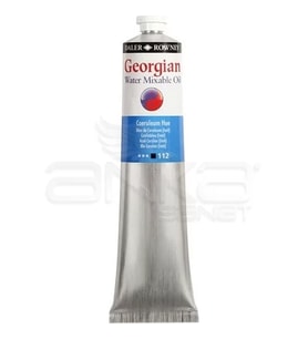 Daler Rowney Georgian Water Mixable Oil Su Bazlı Yağlı Boya 200ml 112 Coeruleum Hue