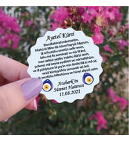 Ahşap Magnet Ayetel Kürsi Sünnet Hatırası