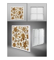 Bakır Baskı  Led Avize, Modern 60cm x 60cm Kare, 60Watt lüks avize, Yapraklar  Yeni Ev salon avize,