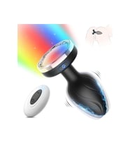 PRIME TOYS Işıklı anl tıkac Titreşimli Kablosuz Kumandalı Giyilebilir anl Vibratör