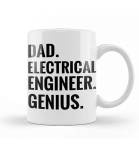 Electrical Engineering For Electrical Engineer Dad Kupa Bardak Porselen