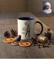 Kişiye Özel Karikatürlü Cute But Capricorn Oğlak Burcu Kupa Bardak Doğum Günü Hediyesi