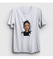 Presmono Unisex Beyaz Cool Rihanna T-Shirt 331700tt