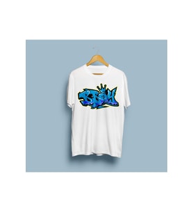 Oversize B.Boy Grafitti Tasarım Unisex T-shirt