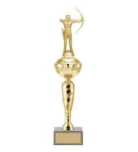 ODAK KUPA - Figürlü Kupalar - Okçu Figürlü Kupalar FG-075 C - 46 cm