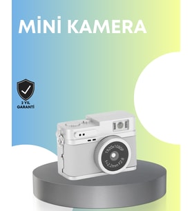 Mini Retro Dijital Kamera 1080P Full HD Dahili 128GB Hafızalı