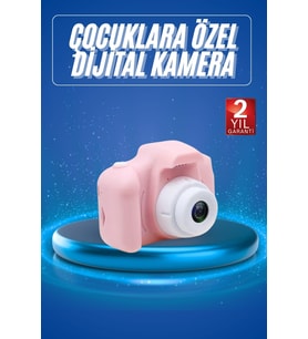 2.0 Inç Ekran Mini 1080p Hd Çocuk Kamera Dijital Fotoğraf Makinesi