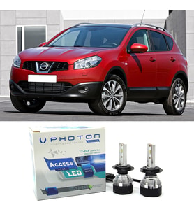 Nissan Qashqai J10 Led Xenon Sis Far Ampulü H8 Access Yeni Seri Beyaz 2007-2013