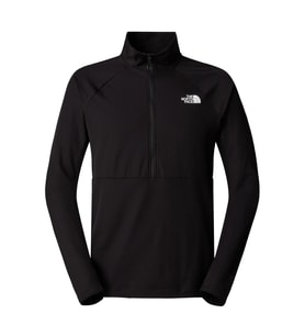 The North Face M SUMMIT FUTUREFLEECE LT 1/2 ZIP Erkek Sweatshirt NF0A5J8R4H01 (Siyah)