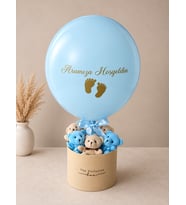 Yeni Doğan Hediye Kutusu - Aramıza Hoşgeldin Balon Kutusu The Exclusive Box
