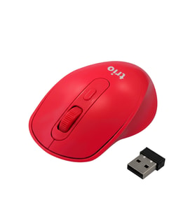 Trio 1600 DPI 2.4GHz Nano Alıcılı Ergonomik Kablosuz Mouse Wireless Optik Fare