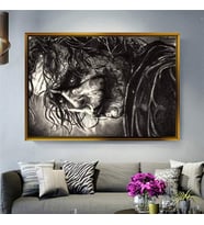 Altın Çerçeveli dekoratif tablo a765 (Gold)