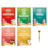 LGS 8.Sınıf Classmate Matematik Fen Bilimleri Türkçe İnkılap Din Soru Bankası