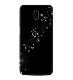 Samsung J6 Plus J7 Prime J7 Pro M20 Kılıf Desenli Silikon Planet 1620
