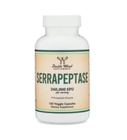 Double Wood Serrapeptase 240,000 SPU (ÖSG ÖZEL SPORCU GIDALARI) Vegie 120 Capsul.Abd Menşei.39.