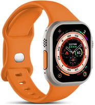 Apple Watch Ultra için Kordon ActiveFlex Wristband Turuncu [Watch Ultra ile Uyumlu Kordon - Turuncu]