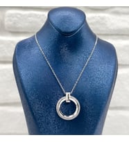 Tiffany Model Özel Üretim Gümüş Kolye