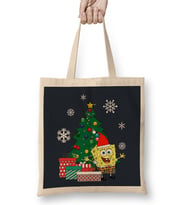 Spongebob Square Pants Christmas Tree Bez Çanta Uzun Saplı