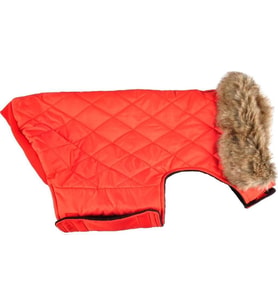Flamingo Elia Peluş Kışlık Köpek Kıyafeti Kırmızı 40 Cm