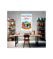 Çocuk Hakları Günü Fotoğraf Panosu Branda 100x150