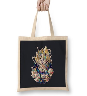 Majin Vegeta Vegeta Dragonball Z Bez Çanta Uzun Saplı