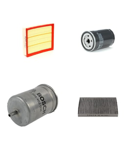 Bosch Filtre Bakım Seti Volkswagen Passat 1.6 Benzin 2001-2005 Hava + Yağ F + Yakıt F. + Polen Sardes