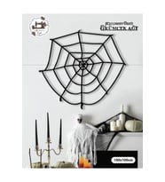 HALLOWEEN BLOODY TEMALI SİYAH ÖRÜMCEK AĞI