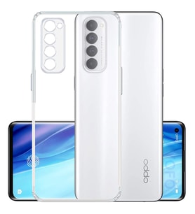 Kvy Oppo Reno 4 Pro Kamera Korumalı Süper Silikon Kılıf