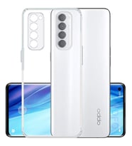 Kvy Oppo Reno 4 Pro Kamera Korumalı Süper Silikon Kılıf