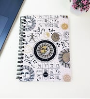 23x16Cm Sketch Book - Eskiz Defteri - Siyah Sayfa - 120 Gr - 64 Yaprak