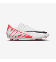 Nike Vapor 15 Club FG/MG Çim Saha Erkek Krampon(DAR KALIP) (Beyaz)