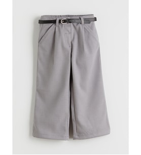 LCW Kids Gri Basic Kız Çocuk Pantolon