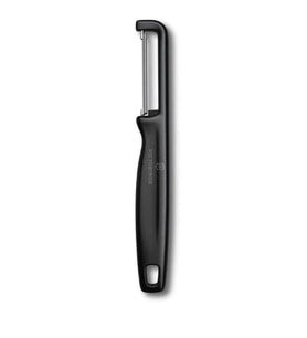Victorinox IOTA Tırtıklı Kenar Çift Taraf Siyah Soyacak
